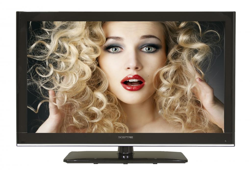 X405BV-FHD HDTV Overview Sceptre 40" Diagonal LCD FullHD TV (X405BV-FHD) delivers top of the line picture and audio quality at an amazing value.