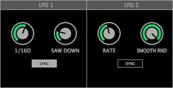 samples INT: on each new segment trigger, playback will blend (morph) both slots at random LFO1 & LFO2: At the right side of the controls panel, you ll find 2 additional LFOs,