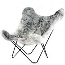 Only one in a hundred sheep are born naturally grey, making this chair very special. Every chair comes with natural variations, so each model is completely unique.