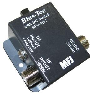 Bias Tee Information The MFJ-4117 Bias Tee is included with the MFJ Remote Tuner.