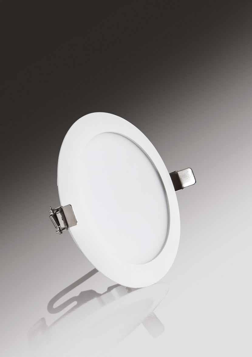 LED Slim Recessed Downlights Verbatim LED slim recessed downlights, with their extremely shallow depth (<33mm), are suitable for environments with height restrictions or limited void space.