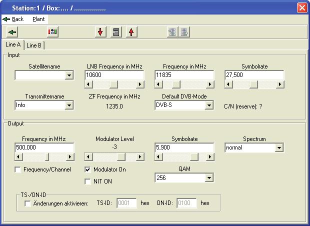 Importing a configur ation file Select the cassette in the left window of the PSW 1000 (tree structure) and activate the