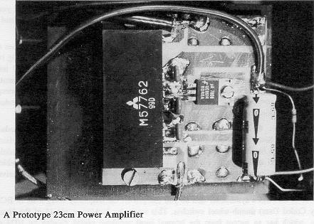 A 24cm Amateur Television Station A 24cm Solid State PA General Description This simple unit is a state of the art 24cm linear power amplifier, requiring an input of 1 to 2 Watts, for a maximum