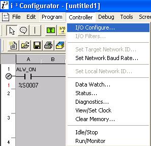 Configuration To Configure the HSC options we need to