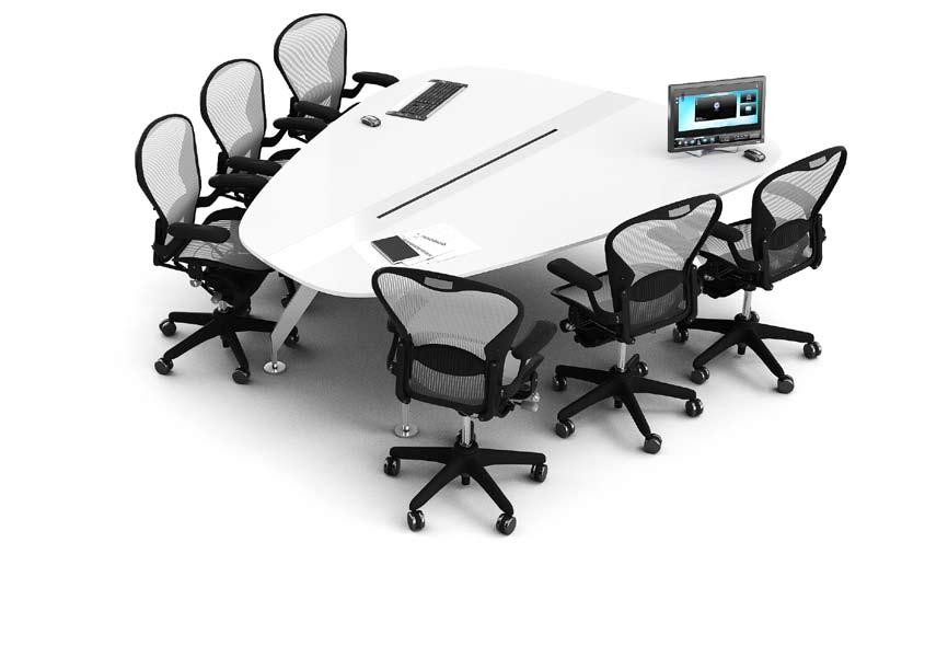 The CollaboratioN Suite Appearance, ergonomics, technology and performance merge together in the unique design of the Collaboration Suite, an optional feature with the Cyviz C1.