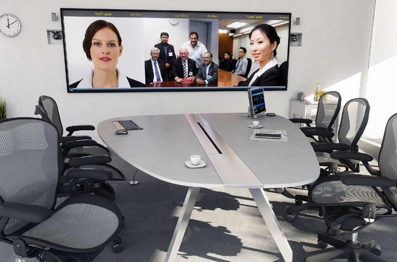 The Ultimate Collaboration Experience The Cyviz C1 combines data-sharing with telepresence in a fashion that is quite unique.