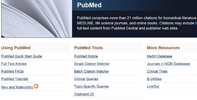 krātuvē ievietotajiem ierakstiem redzamas arī PubMed sākuma skatā (sk. 4.3 att.). Visi Clipboard saglabātie ieraksti tiek atrādīti saraksta veidā, kuru var sakārtot pēc datuma, nosaukuma, autora u. c.
