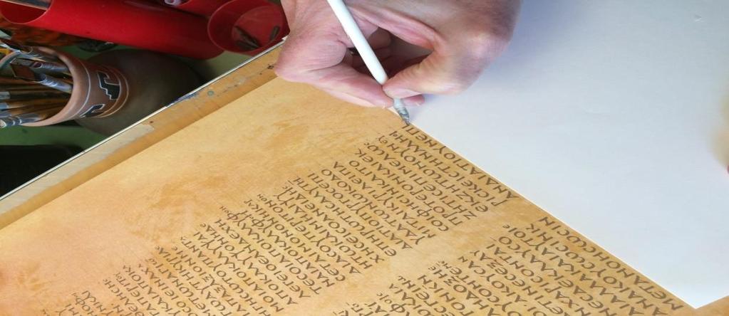 To make the experience behind the production of religious manuscripts (which were all manufactured for practical ends and were intended for practical usage)