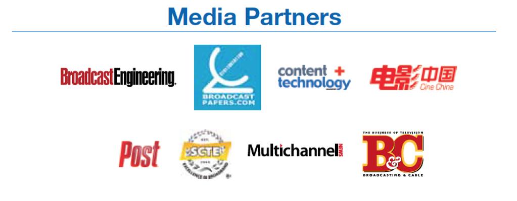 Media Partners Pre- Registered Media In addition to our Media Partners, listed above, journalists from the following media outlets have pre- registered for SMPTE 2012: Activate CineTechNews Computer