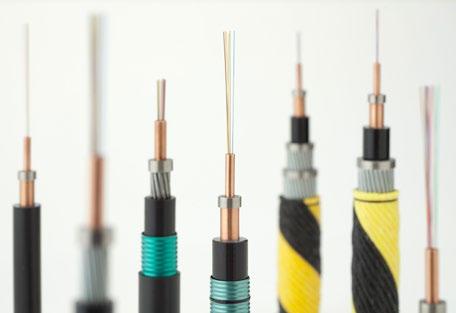 SUBMARINE TELECOMMUNICATION CABLES MINISUB is a rugged, lightweight fiber-optic submarine cable with unique features.