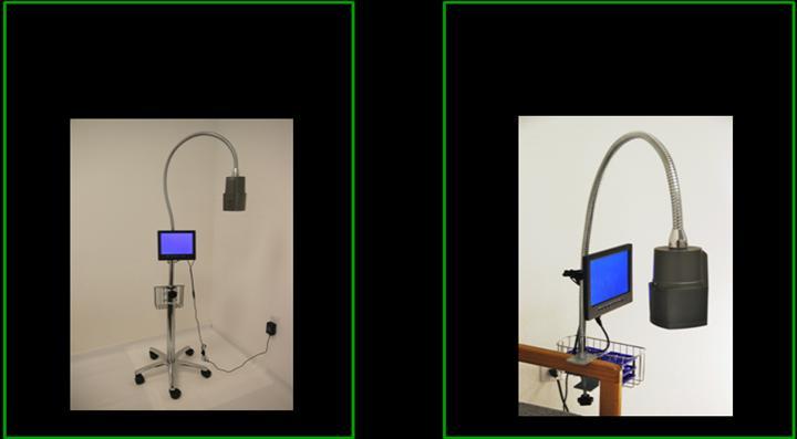 Vein Illumination System Vein-Eye Hospital Cart (HC) and Attached Unit (AU) Near Infrared Imaging, Inc.