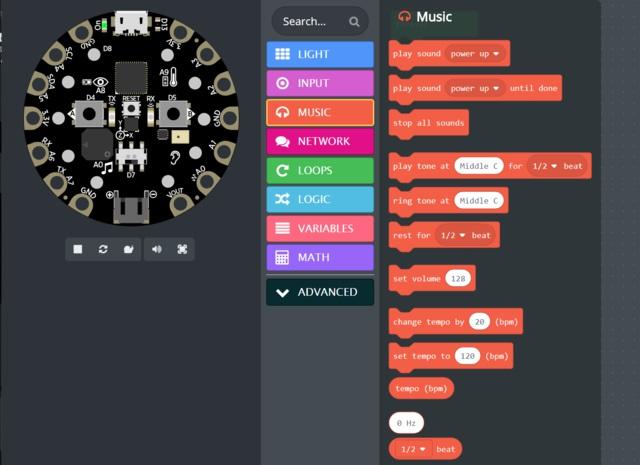 Music and Sound in MakeCode If you are new to Microsoft MakeCode, you can learn the basics of MakeCode here (https://adafru.it/wwd).