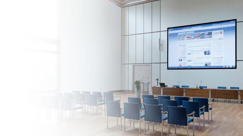 For large meeting rooms (16-50 people) dnp Supernova Infinity or dnp Supernova XL displays 150-220 dnp has a broad selection of front projection displays for every need including the dnp Supernova