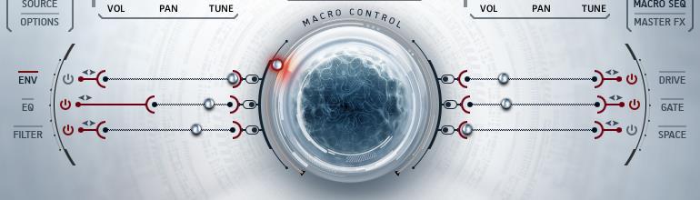 3.4 Macro Control The Macro Control system is a very power tool for controlling the Rhythmic Texture Designer.