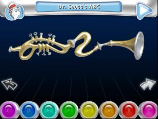 Dr. Seuss Band comes with a couple of preloaded songs within the app. One of the songs is Dr. Seuss s ABC. The more you play and succeed, the more songs that are unlocked.