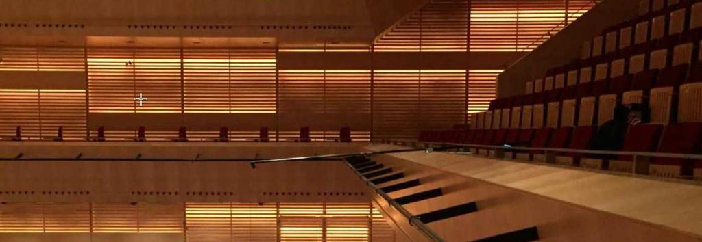 It can be judged that the background level in concert hall of the Muziekgebouw at the IJ with nominal ventilation in unoccupied condition remains significantly below the threshold of hearing (ISO
