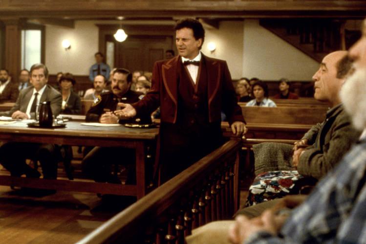 A scene from My Cousin Vinny starring Joe Pesci. PHOTO: TWENTIETH CENTURY FOX/EVERETT COLLECTION Attorneys also nod knowingly at the courtroom smackdowns delivered by Judge Haller.