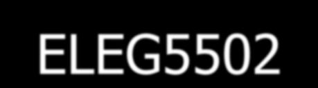 ELEG5502 Video