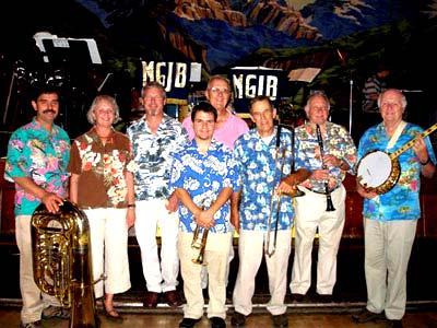 Modesto December s guest band is the Mission Gold Jazz Band from Fremont, Ca. Mission Gold Jazz Band was formed in the early 1980's and has a long tradition in performing famous jazz artist s works.