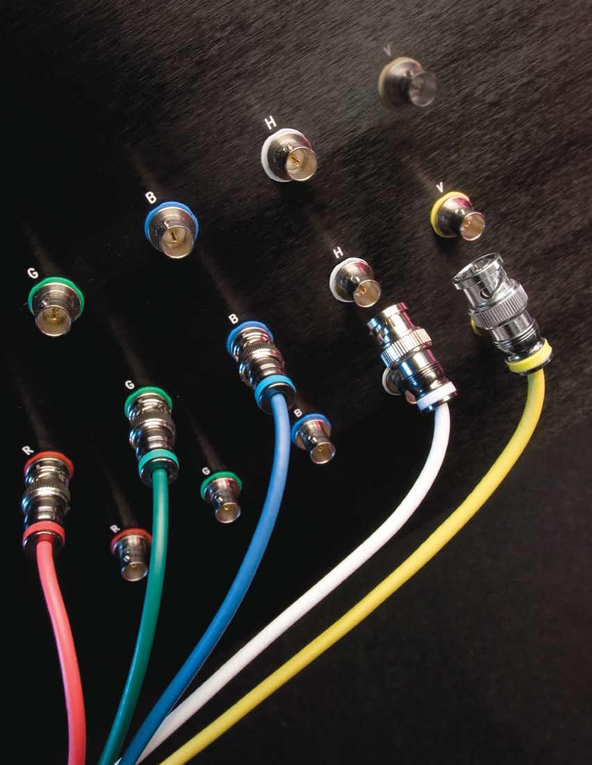 Solid 23 & 25 Mini RGBHV Cable and Connector Solutions CALL