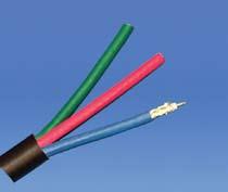 Solid 23 RGBHV Cables Solid 23 RGBHV Cable - PLENUM RGB5C-23-CMP s 5 23 Solid.101 36 TC Attenuation.018.465 16.4 83% 135 720 0 4.17 6.08 10.58 12.83 19.51 25.