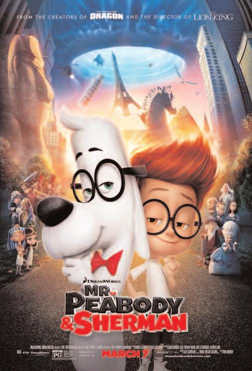 SAMPLE FLYER Mr Peabody and Sherman May 18th 11:30 am School Gymnasium $5.00/ person Includes MOVIE, bottle of water and popcorn! GRADES 4-8 Early Bird Rate: $4.