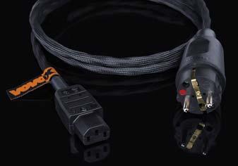 0 mm banana plugs Customized lengths or spades available upon re - quest available in an especially wide form with four con - ductors for bi-wiring VOVO initio IC phono Phono cable A lot of labor and