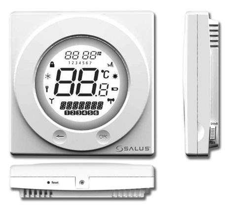 There are few user controls for the ST625TX, making the programmable thermostat very easy to operate.