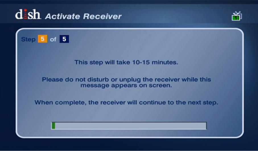 Activate Your Receiver Please call 1-800-333-DISH (3474) to activate your replacement receiver.