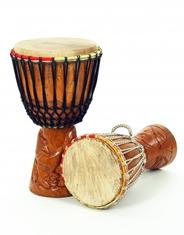 Other percussive instruments used are the Metal, which acts as the conductor of the drumming ensemble and consists of any object found in daily life which produces a high pitched sound (for example a