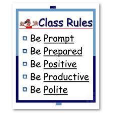 Speaking: Rules to follow -Read aloud all