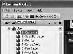 While the has a finite number of User program locations, you can create and save as many programs as you like on your computer, and load them into your via a USB or MIDI connection at any time.