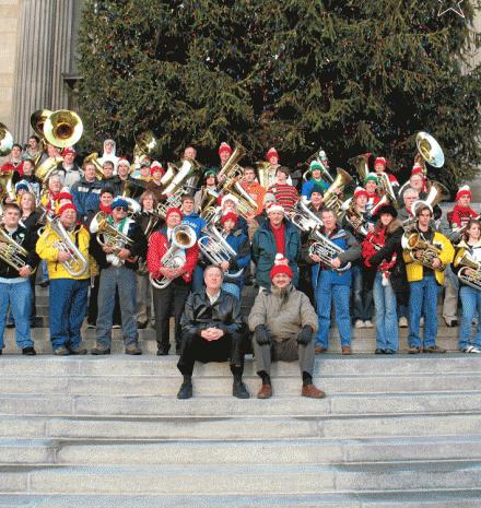 CHRISTMAS MUSIC IN THE CITY BOISE TUBACHRISTMAS SUNDAY, NOVEMBER 18; 7:30PM; CENTURYLINK ARENA A community choir and orchestra of about 350 musicians have been organized to present