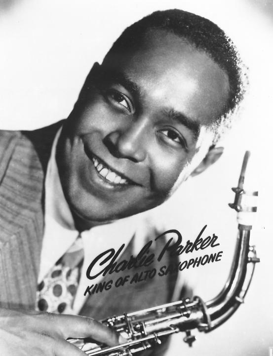 Saxophonist known as Bird Charlie Parker (1920-1955) The most significant of the bop artists and most influential as he completely transformed the music with his chordal improvisation By the age of