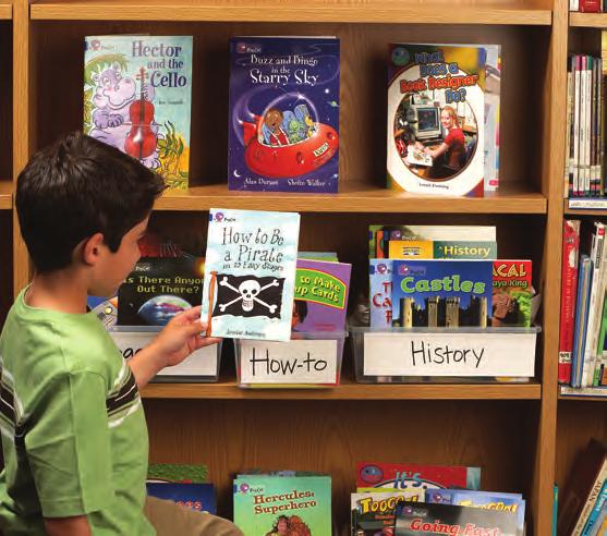 K-8 Leveled Libraries Classroom Libraries K-8, GRL: A-Z Classroom Libraries offer hundreds of original titles that students will choose to read!