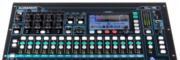 8.17 Utility Firmware Update The Qu mixer operating firmware can be easily updated using a USB device (key or drive).