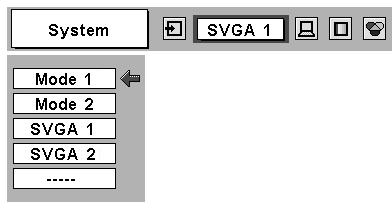 RGB (Digital) RGB (Analog) When digital signal is connected to DVI terminal, select Digital. When analog signal is connected to DVI terminal, select Analog.