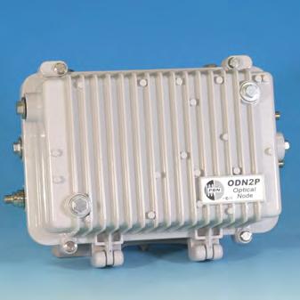 MODEL ODN2P OPTICAL DISTRIBUTION NODE WITH TWO AMPLIFIED RF PORTS LIGHT LINK SERIES 2 Description Features The Light LinkB B Series 2 Optical distribution node with two amplified RF ports