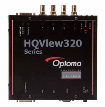 HQView320 HQV320 Harnessing the power of the Reon video processor from IDT, running state of the art HQV algorithms with expertly designed hardware and firmware from Calibre, HQView320 is a compact