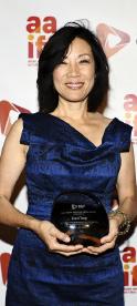 JANET YANG TAKES HOME ASIAN AMERICAN MEDIA AWARD