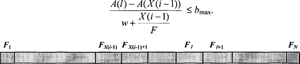 b. = A(X(i)) - A(X (i- 1)) I b, k<i<n. X(i-1) - X(i- k-1) ( ) F The construction of segment S, in a video when 1 I i < k is shown in Figure 5-1.