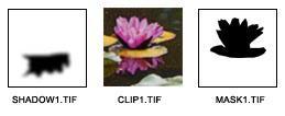 Tif" has been saved in the Set folder along with the "Mask1.Tif" and "Clip1.Tif" files, the setting for ground shadow can be configured.