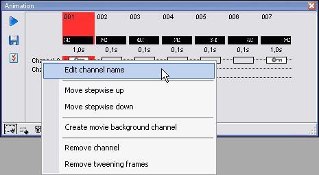 9.5.2 Managing Animation Channels The more channels you use, the more important it is to keep track of everything.