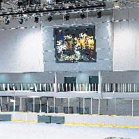 T he projection wall system has wide audience appeal because of the tremendous impact of large screen displays.