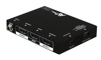 Tx & Rx, allows you to extend an HDMI cable via CAT 5/6/7 HDCP