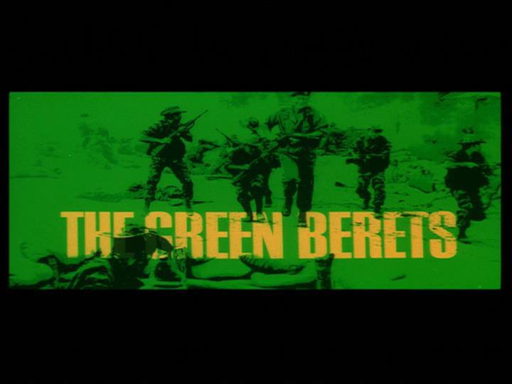 THE GREEN BERETS Music by Miklos Rozsa The following is a film score rundown of the 1968 Warner Bros. Motion picture The Green Berets starring John Wayne, Aldo Ray, George Takei, and David Janssen.