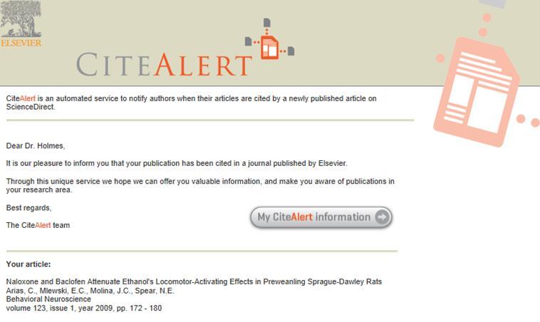 36 Monitoring your article Elsevier