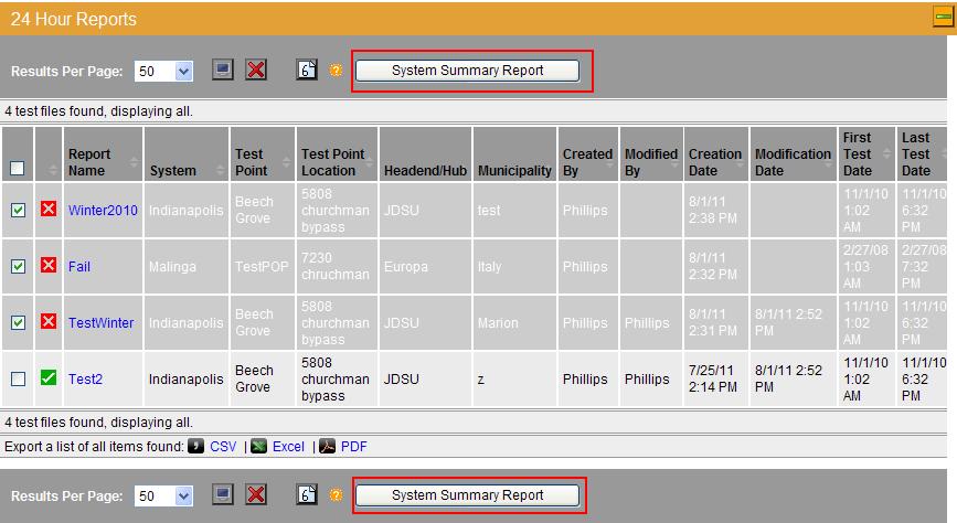 Fill information in fields in System Summary page.