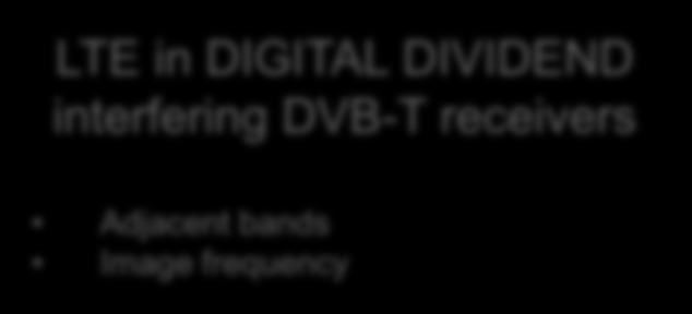 DIVIDEND (Croatian case) LTE in DIGITAL DIVIDEND CO-CHANNELING with DVB-C system Due to susceptible active\ passive