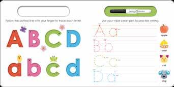 For those children just being introduced to letters and numbers, we have two new Alphaprints: Trace, Write and Learn 123 ABC A unique and
